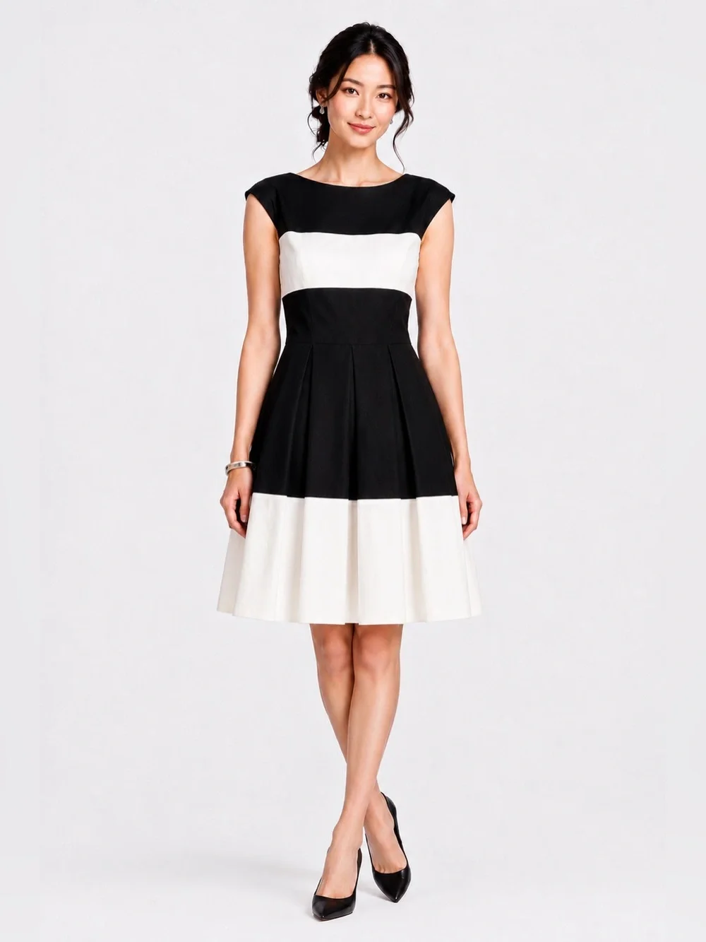 Kate Spade ♠️ Adette Colorblock Fit & Flare Dress - Sz 4